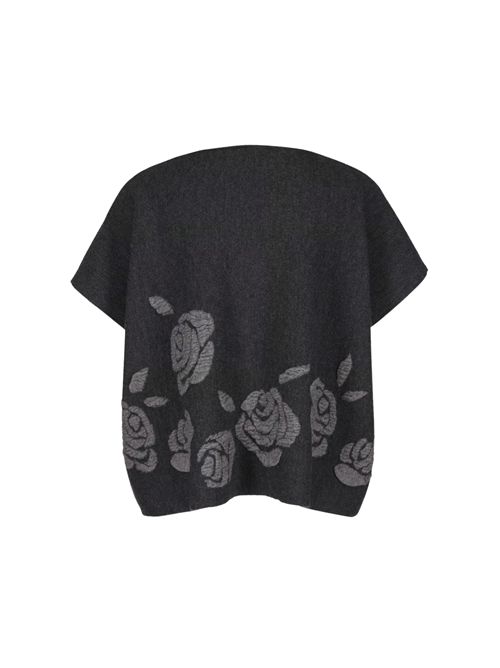 Maglia Maggie in lana infeltrita jacquard Liviana Conti | F5WA78Y49-0